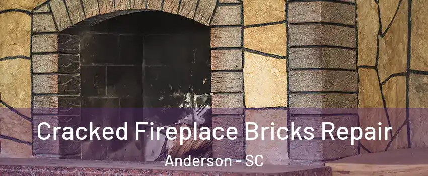  Cracked Fireplace Bricks Repair Anderson - SC