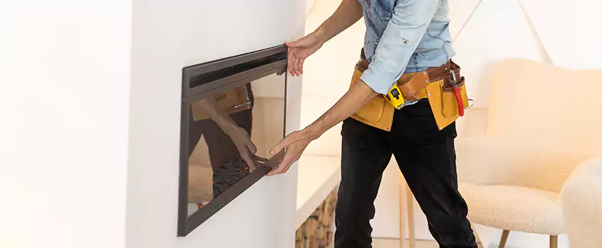 Metal Fireplace Installation in Anderson, South Carolina