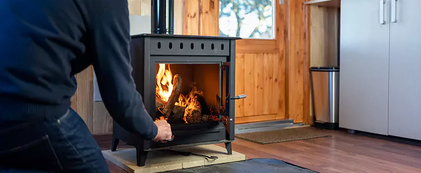 Open Hearth Wood Fireplace Installation in Anderson, SC