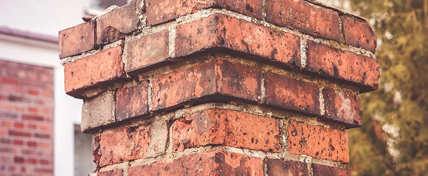 Cracked Chimney Bricks Repair Cost in Anderson, South Carolina