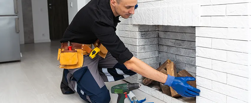 Fireplace Damaged Damper Frame Repair Services in Anderson, South Carolina