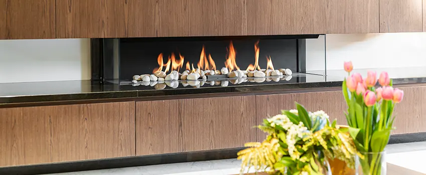 Double-height Fireplace Design Refurbishment in Anderson, South Carolina